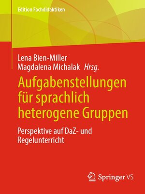 cover image of Aufgabenstellungen für sprachlich heterogene Gruppen